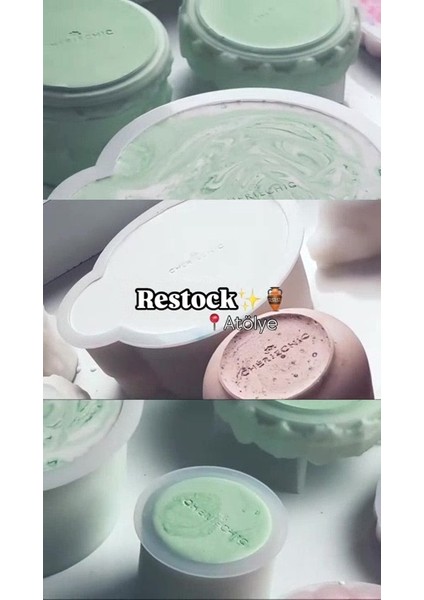 Elite Bubble Oval Dekor Obje | Sunum Tabak | Mermer (Soft Kızıl Pembe) 1 Adet