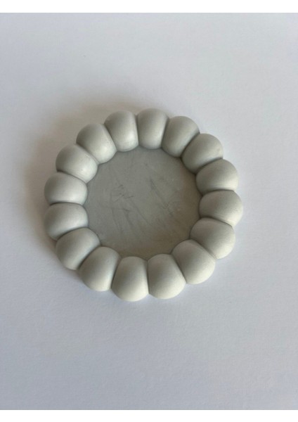 Elite Boncuk Desenli Dekoratif Altlık - Minimalist Tasarım 1 Adet