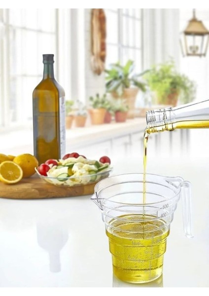 Elite Plastlife Kristal Ölçü Kabı 500 Ml. KP-141 1 Adet