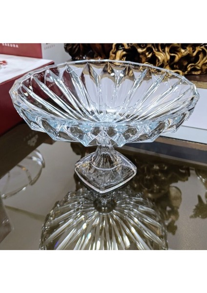 Elite Kristal Ayaklı Meyvelik Kase 30 cm 1 Adet