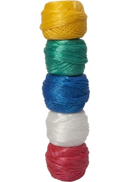Uçurtma İpi, 50 Gr, Siyah, Plastik Malzeme, 1 Adet, Renkli ve Dayanıklı