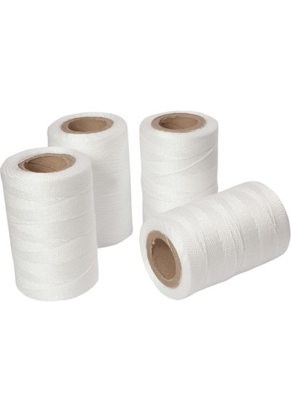 Beyaz Çırpı İpi 400 Gr 6'lı, hafif ve dayanıklı plastik malzeme, kolay kullanımlı.