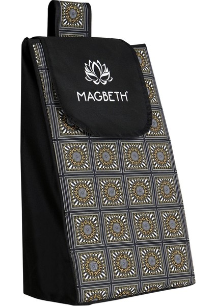 Büyük Boy Pazar Arabası Çantası, Siyah, 33x80 cm, Türkiye Menşei