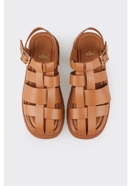 Taba Deri Kadın Günlük Ayakkabı fırsatları