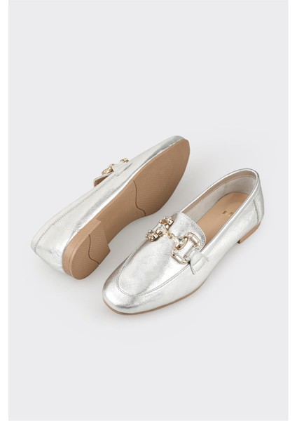 Lame Deri Kadın Günlük Ayakkabı modelleri