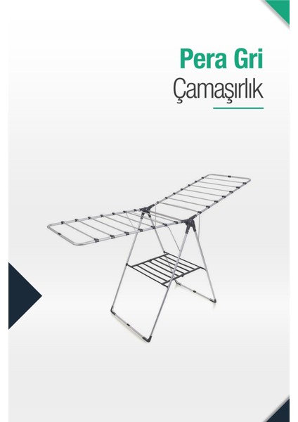 Metal kurutmalık, beyaz renk, Türkiye üretimi, dayanıklı ve şık tasarım