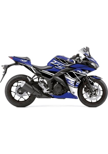 Yamaha Yzf R25 2014-2018 Mavi Mdl3 Full Kaplama Body Kit