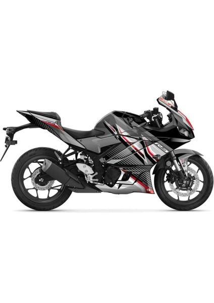 Yamaha Yzf R25 2019-2023 Siyah Stiny Full Kaplama Body Kit