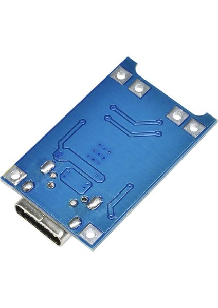 TP4056 Type-C 1s 3.7V Lipo, Li-Ion Pil Bms Korumalı Şarj Devresi - 10 Adet