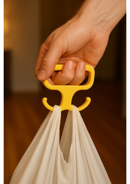 Renkli Poşet Taşıma Aparatı, 9x14 cm, TR menşei, pratik ve şık kullanım fiyatları