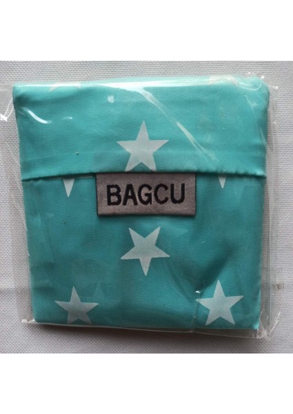 Hafif ve çevre dostu plaj çantası, yıkanabilir, mavi, 34x48 cm