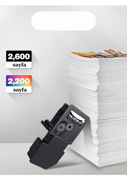 Ecosys M5521CDW Uyumlu Toner Seti TK5230 4 Renk