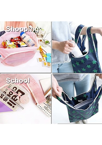 Katlanabilir Pazar Çantası, 34x48 cm, Mavi, Kamp ve Plaj için ideal fiyatları