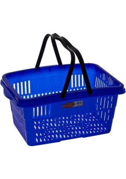 Renkli Taşıma Sepeti, Çift Saplı, Dayanıklı ve Hafif, Kullanışlı ve Pratik Tasarım