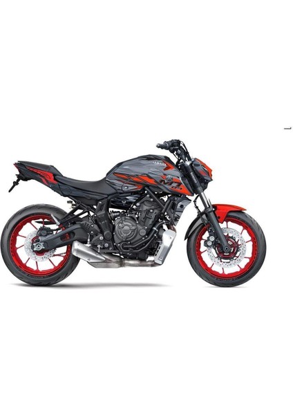 Yamaha mt 07 2020-2024 Uyumlu Roptım Dty Sticker Set Full Body Kıt Mdl2 fiyatları