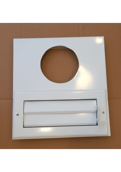 Fan Kör Kasası Panjurlu Dikey 28,5 Yatay 25,5 Iç Ölçü Dış Ölçü 33,5X31 Fan Ölçü Q125 Lik modelleri