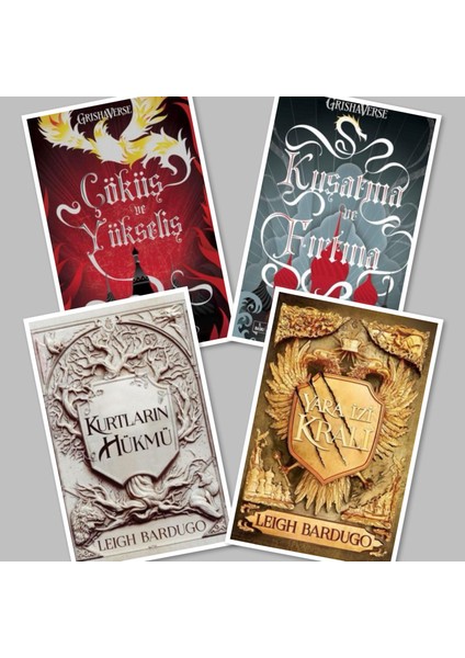 Çöküş ve Yükseliş - Kuşatma ve Fırtına - Kurtların Hükmü - Kralı, Leigh Bardugo