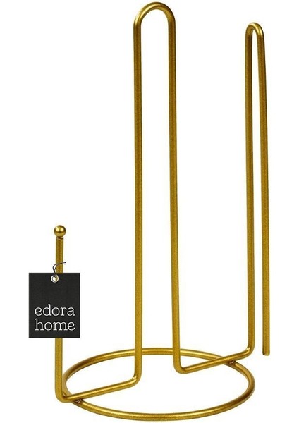 Elite Gold Ayraçlı Kağıt Rulo Havluluk 25 cm Peçetelik , Modern Mutfak Ergonomik Tasarım - Metal Paslanmaz 1 Adet