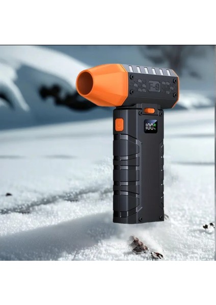 Aykstore Süper Güçlü Üfleyici Şarjlı Fan Mini Turbo Jet Fan Turbo Fan 130000 Rpm fiyatları
