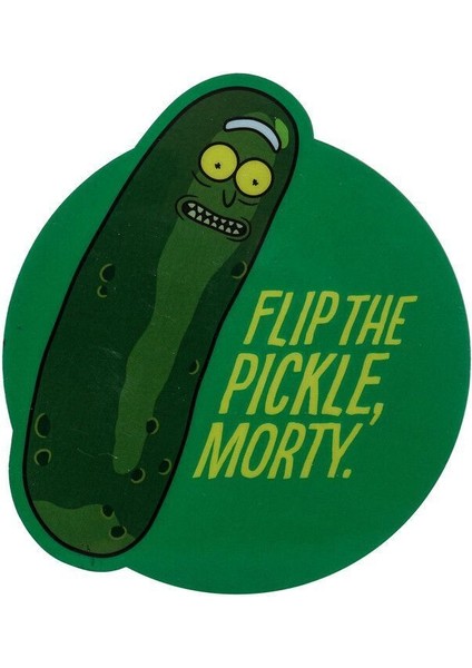 Elite Rick&morty Pickle Rick Bardak Altlığı 1 Adet
