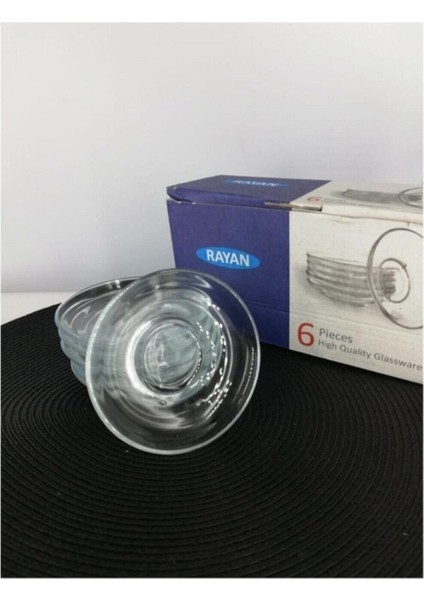 Elite Technagalss Çay Tabağı 6 Lı Cam Sau-10 T.G-2022 AB004 0701 1 Adet