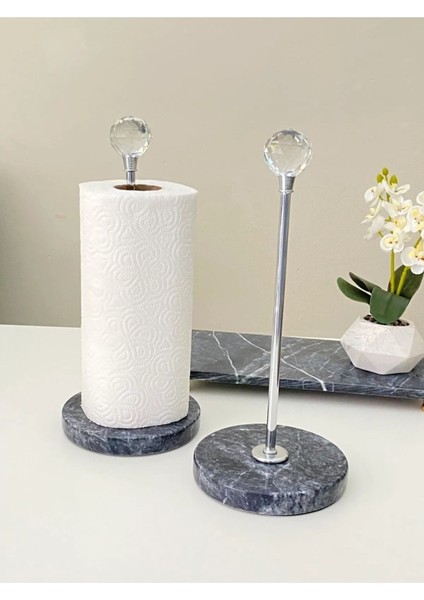 Elite Luxury Minimalist Mermer Kağıt Havluluk Peçetelik 1 Adet