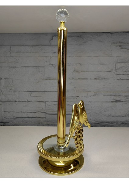 Elite Luxury Bırd Crystal Stone Paper Towel/napkın Holder Kuşlu Kristal Taşlı Kağıt Havluluk/peçetelik 1 Adet