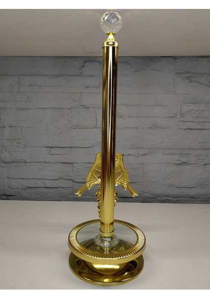 Elite Luxury Bırd Crystal Stone Paper Towel/napkın Holder Kuşlu Kristal Taşlı Kağıt Havluluk/peçetelik 1 Adet