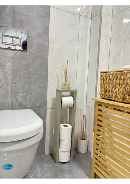 Elite Tuvalet Kağıtlığı Peçetelik Banyo Klozet Wc Lavabo Rulo 1 Adet