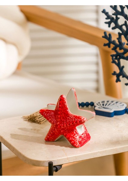 Elite Mercan Yıldız Figürlü Seramik Peçetelik 11 cm 1 Adet fiyatları