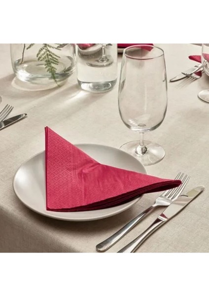 Elite Kaliteli Üretim Dayanıklı Üretim Şık Tasarım Kullanışlı 40X40 cm 50 Adet Peçete Fantastısk 1 Adet