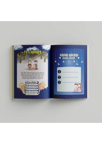Çocuklar Için Ramazan Ajandası (Mavi Kapak) modelleri