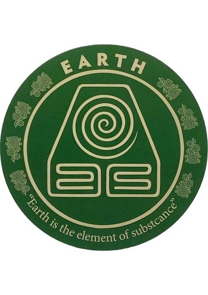 Elite Avatar Earth Bardak Altlığı 1 Adet