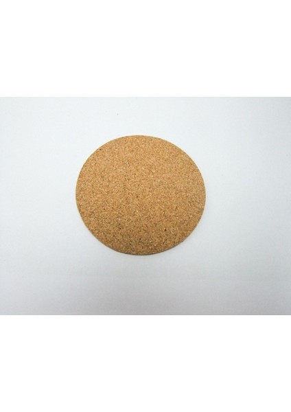 Elite Bardak Altlığı Mantar Yuvarlak Ince 6 Adet (Çap 9cm)(Kalınlık 3mm) 1 Adet