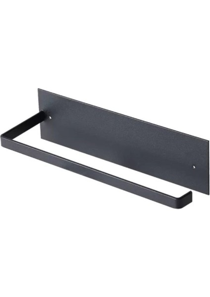 Elite Metal Mat Siyah Kağıt Rulo Havluluk, Peçetelik 1 Adet