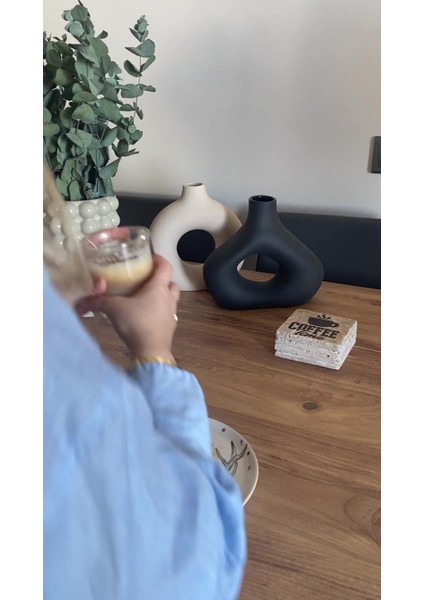 Elite Kintsugi Sanatı, Kintsukuroi Art Temalı Doğal Taş Traverten Bardak Altlığı 4 Lü Set 1 Adet fiyatları