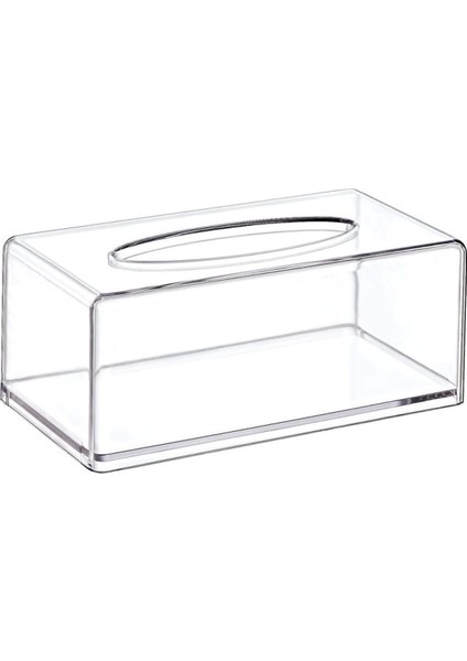Elite Clear Peçete Organizeri- Dekoratif Kristal Peçetelik - EC-4041424344 1 Adet