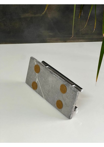 Elite Peçetelik Doğal Siyah Mermer Metal Kulp 1 Adet modelleri