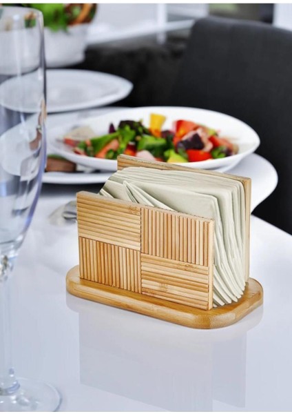 Elite Natura Bambu Peçetelik 18X10CM 1 Adet