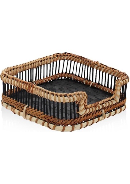 Elite Bambu Peçetelik Siyah 18X4X6 cm 1 Adet