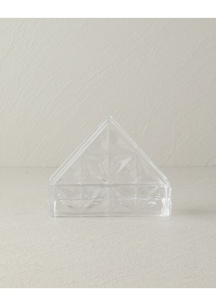 Elite Senash Cam Peçetelik Şeffaf 1 Adet