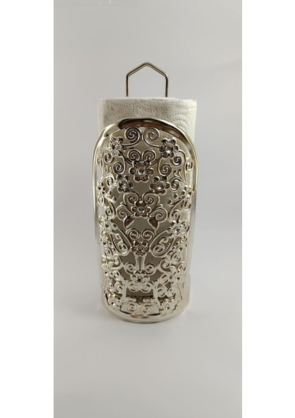 Elite Gül Yeni Havluluk Gümüş Renk 30X12CM 1 Adet