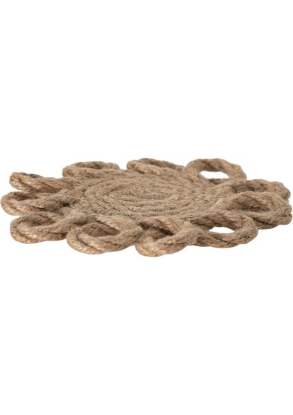 Elite Jüt Bardak Altı 12CM-FLOWER 1 Adet