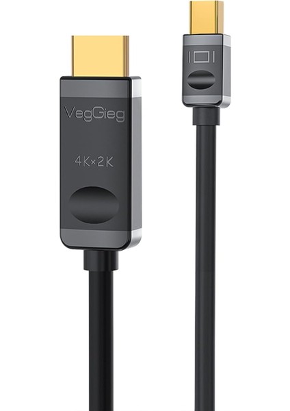 4K 30Hz Mini Displayport To HDMI Dönüştürücü Kablo 1.5 Metre
