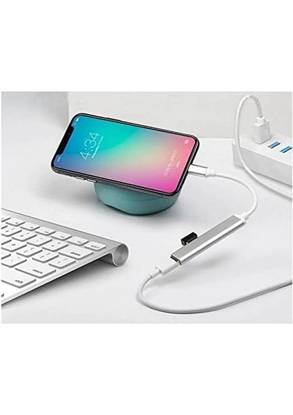 Plus Px-Typ4 Macbook/asus/hp/lenovo 4 Port Type-C Usb3.0 Çoklayıcı