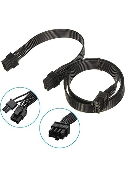 4292 Pci-E 8 Pin 2x Ekran Kartı Power Güç Çoklayıcı Y Kablosu