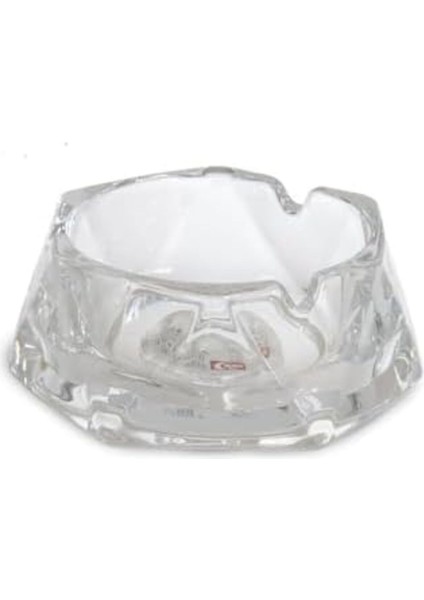 Elite Buymxx Yuvarlak Cam Kristal Lüks Küllük - Kül Tablası - Yuvarlak Kül Tabağı 10,5 cm Desiny 1 1 Adet