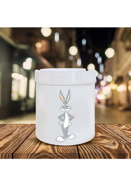 Elite Bugs Bunny Baskılı Seramik Küllük 1 Adet