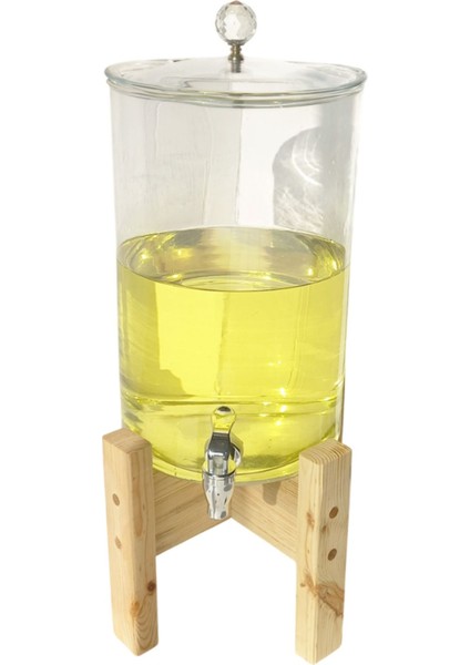 Elite Cam Sebil, Damacana, Şerbetlik, Limonatalık, Musluklu 10 Lt. 1 Adet