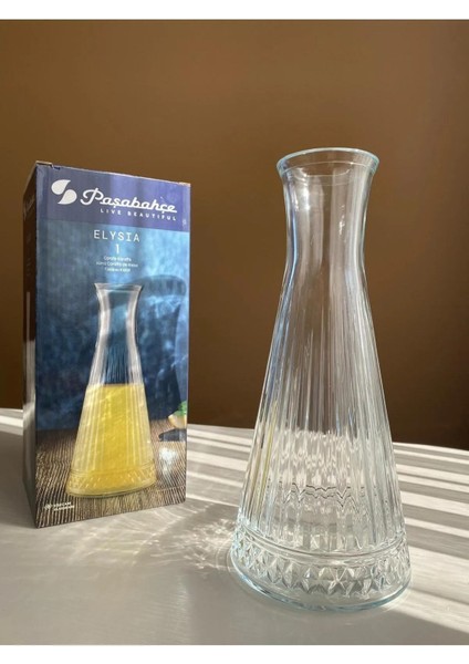 Elite Elysia Karaf Limonata Şişesi Vazo Şişe Sürahi 940 cc Kapaksız 1 Adet